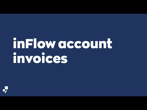 inFlow Account Invoices | Get to Know inFlow