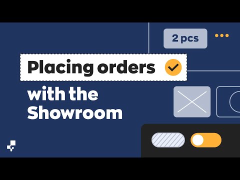 Placing orders with the Showroom | Get to Know inFlow