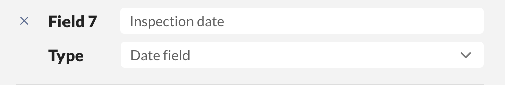 Here is an example of how to create a date custom field.